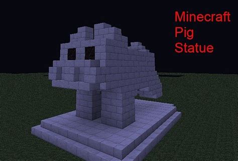 Pig Statue Minecraft Map