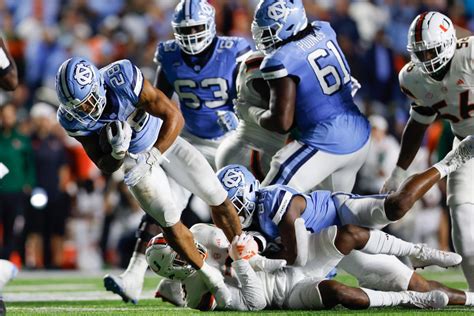 What channel is UNC football vs Virginia? Time, TV schedule for Tar ...