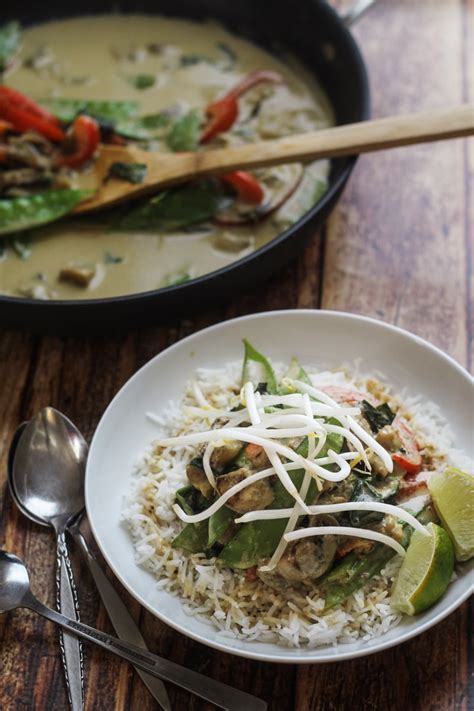 Thai Green Curry with Eggplant - The Wanderlust Kitchen