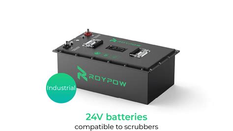 LiFePO4 Batteries for Floor Cleaning Machines | ROYPOW