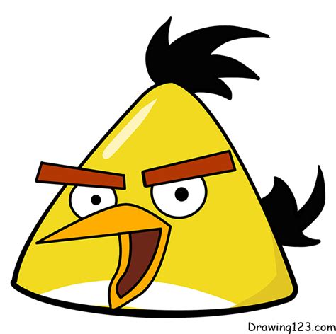 3. Wie man Schritt für Schritt ganz einfach einen Angry Bird zeichnet