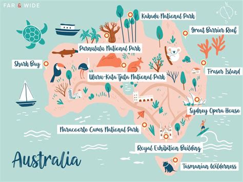 A Map of Australia’s Most Impressive World Heritage Sites | Far & Wide