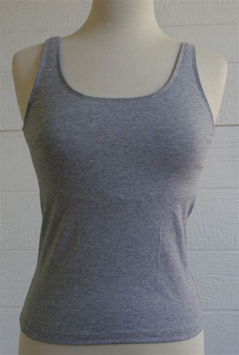 Cool Cotton Tank Top w/ Pocketed Built-In Bra - ON SALE | WPH