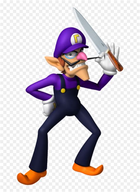 Image - Waluigi Super Mario Characters, HD Png Download - vhv