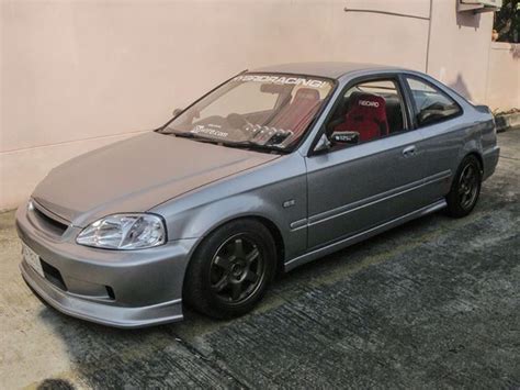 Honda Civic EK coupe Honda Civic Coupe, 1999 Honda Civic, Honda Civic ...