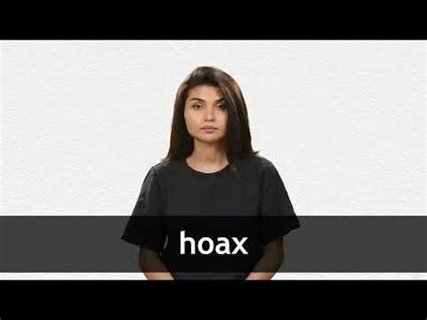 HOAX definition and meaning | Collins English Dictionary