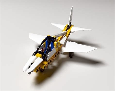 Lego Technic Airplane 3D model | CGTrader