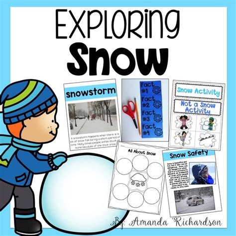 The Making of a Snowstorm: A FREE Science Activity - Mrs. Richardson's ...