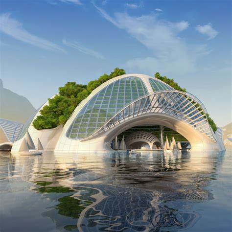 Aqua House Futuristic | Futuristic architecture, Floating architecture, Futuristic architecture ...