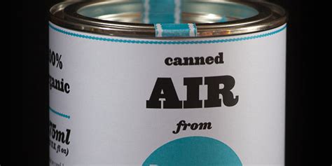 Original Canned Air From Prague | Dieline - Design, Branding ...