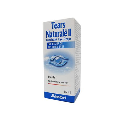 Alcon Tears Natural II Lubricant Eye Drops, 15ml | Alcon | Guardian ...