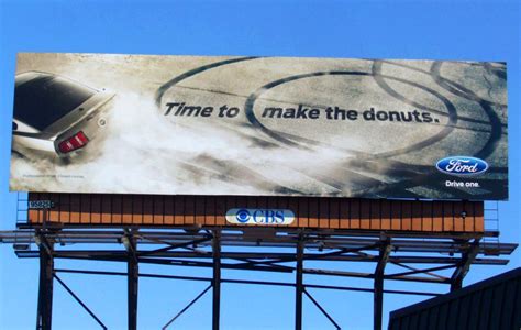 This ad certainly reinvents the old Dunkin Donuts slogan. We