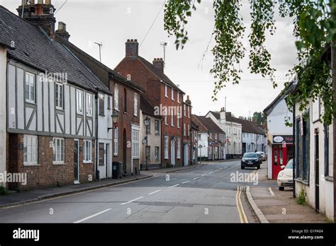 Markyate High Street Stock Photo - Alamy