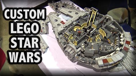 LEGO Millennium Falcon with Full Interior – 10,000 Pieces! - YouTube