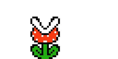 Super mario world piranha plant fixed please don t post the other pixel art