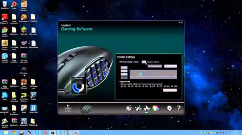 logitech g600 mmo gaming mouse software walkthrough and tutorial - YouTube