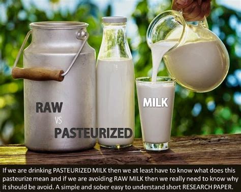 Raw Milk Vs Pasteurized Milk - Which Is Better for You? A Nutrition ...