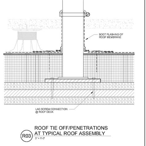 Roof Tie-Off at Typical Roof Assembly - WoodWorks | Wood Products Council