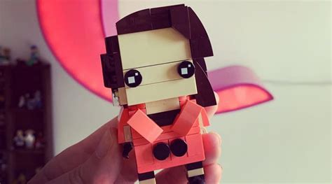 LEGO MASTERS judge Amy Corbett recreates her outfits as BrickHeadz builds