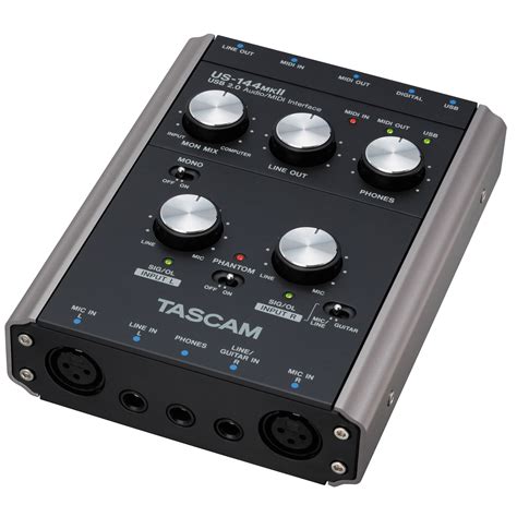 Tascam US-144MKII - USB 2.0 Computer Audio Interface US-144MKII