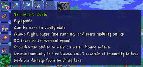 Terraspark Boots: One of The Best Boots Obtainable in Terraria - AVGG