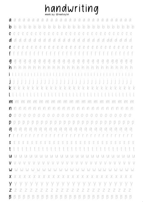 Handwriting practice sheet 🤍 | Handwriting practice paper, Handwriting practice sheets ...