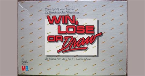 Win, Lose or Draw | Board Game | BoardGameGeek