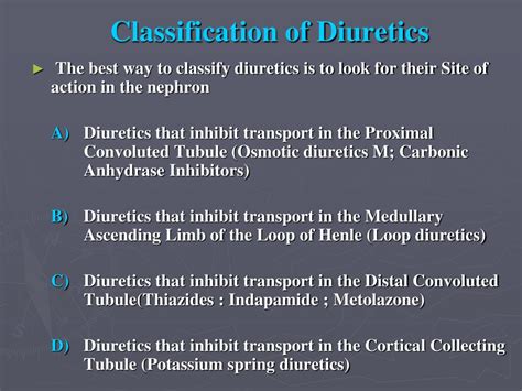 PPT - DIURETICS PowerPoint Presentation, free download - ID:2133541