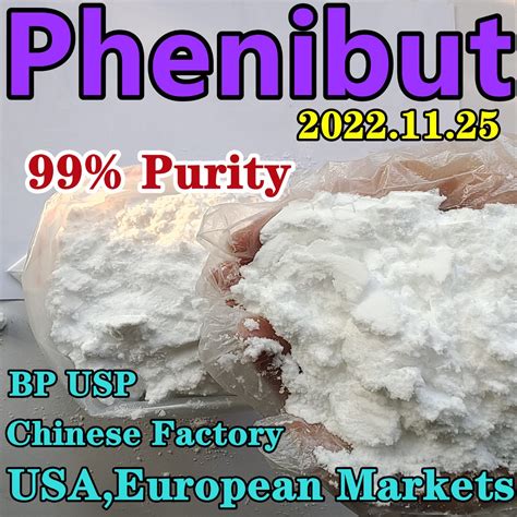 Safe Customs Clearance, High Quality Phenibut Fenibut CAS: 1078-21-3 ...