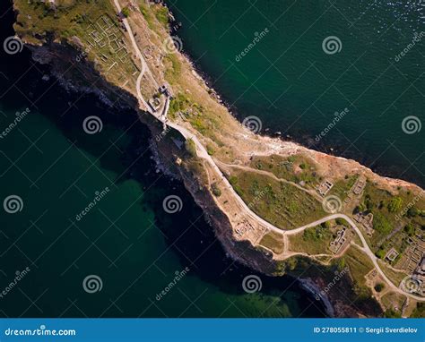 Aerial View of Cape Kaliakra, Bulgaria S Enchanting Headland. Marvel at the Majestic Cliffs ...