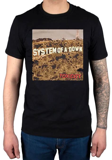 Official System Of A Down Toxicity T Shirt SOAD System New Merch Serj ...