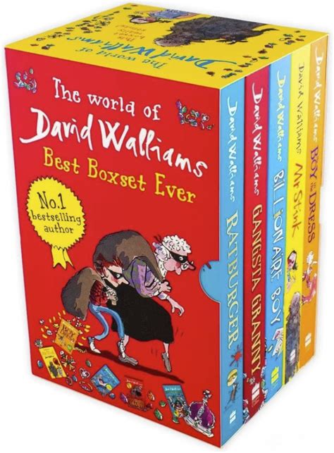 David Walliams 5 Books Children Collection Paperback Box Set – Young ...