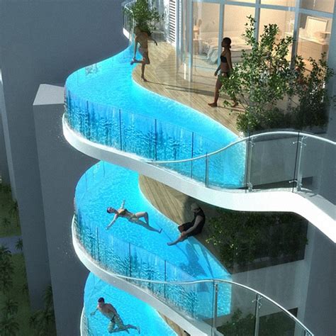 Inspiring Architecture: Hotel Balcony Swimming Pools [12 Pics] | Bit Rebels