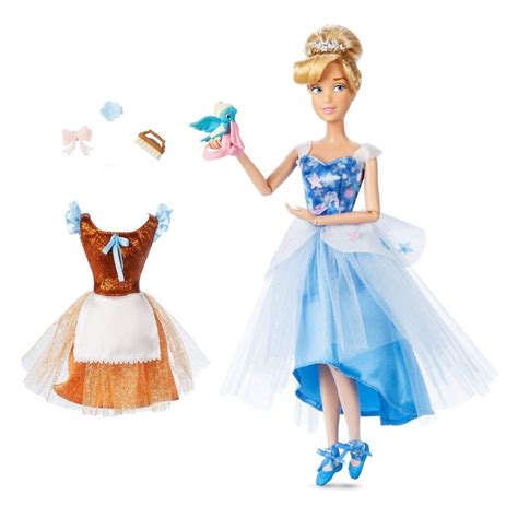 2020 Disney Princess ballerina dolls Rapunzel, Cinderella, Jasmine and Belle from Disney Store ...