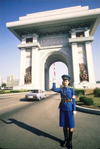 Meet The Ladies Of The Pyongyang Traffic Bureau