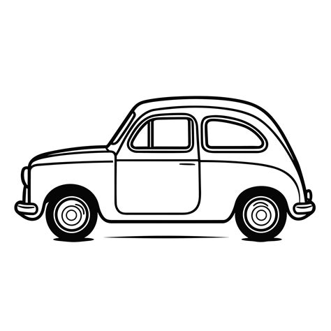 Toy Car Silhouette - Generative Ai 26912849 PNG