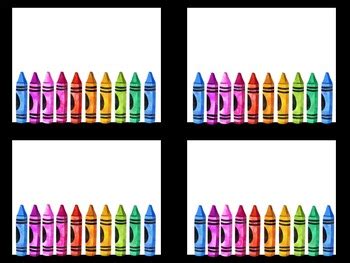 Editable Crayon Cubby Labels by CreatedbyMarloJ | TPT