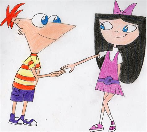 phineas e isabella by ferbrocker on DeviantArt