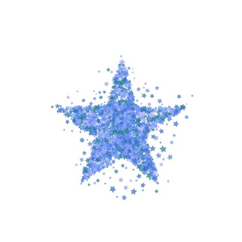 Blue Star Burst Starry Pattern Burst Confetti Texture Vector, Burst, Confetti, Texture PNG and ...