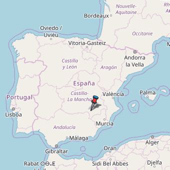 Alcaraz Map Spain Latitude & Longitude: Free Maps