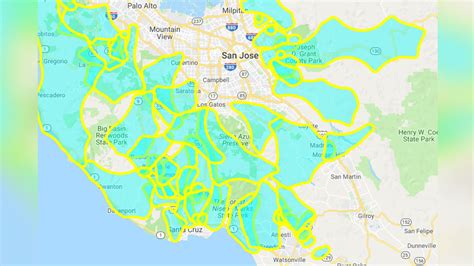 MAPS: PG&E power outage is affecting these Bay Area cities | abc7news.com