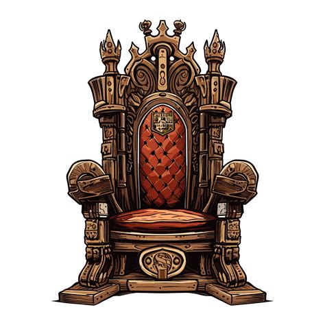 wooden throne, king chair wood 27292430 PNG