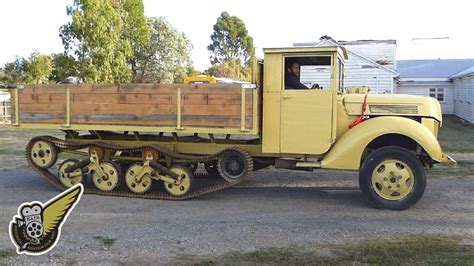 WW2 German 'Maultier' Half-track Truck - YouTube