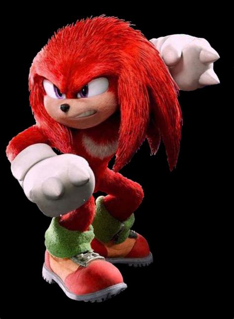 Sonic Movie 2 Knuckles Pose Attack in 2022 | Hedgehog movie, Sonic art ...