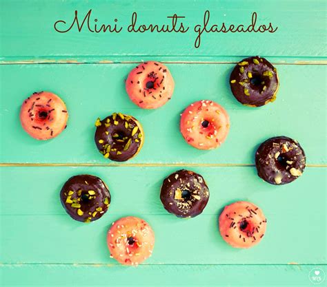 My little kitchenette: Mini donuts glaseados