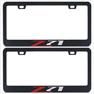 Top 9 Chevy Z71 License Plate Frames | See 2022's Top Picks