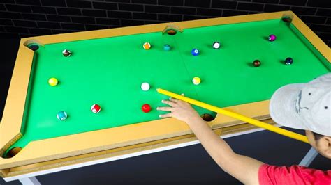 How to build your own Pool table ðŸŽ± - YouTube | Pool table, Build your own pool, Mini pool table