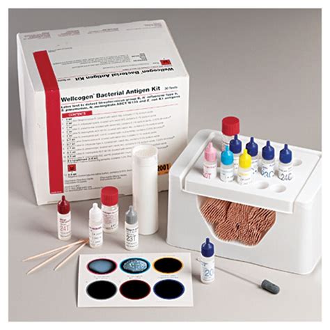 Wellcogen™ Bacterial Antigen Rapid Latex Agglutination Test, Bacterial Meningitis