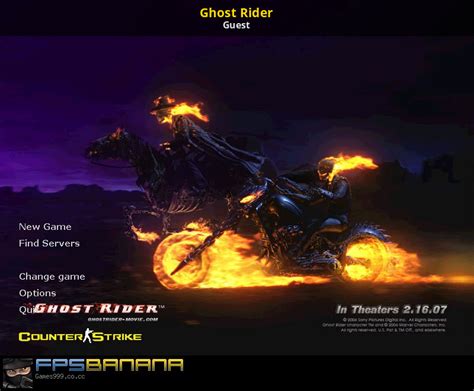 Ghost Rider [Counter-Strike 1.6] [GUI Mods]