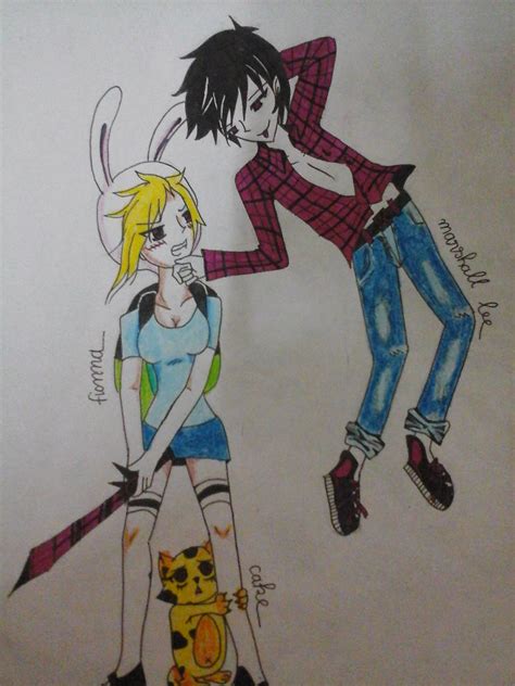 fionna x marshall lee by Mainekoo on DeviantArt